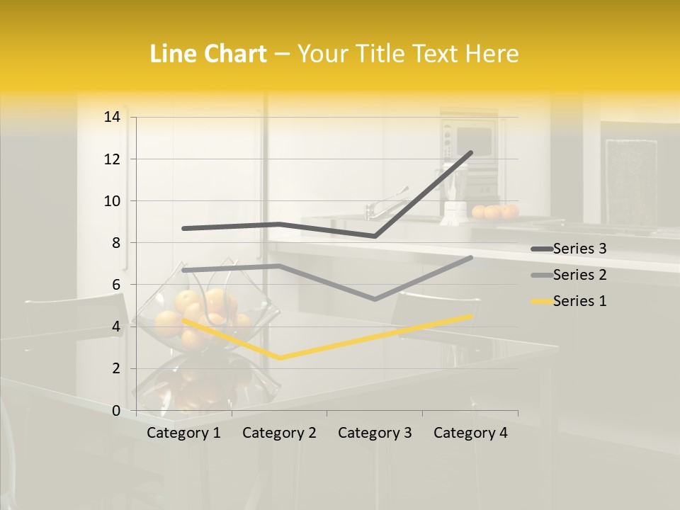 Organized Glass Residence PowerPoint Template