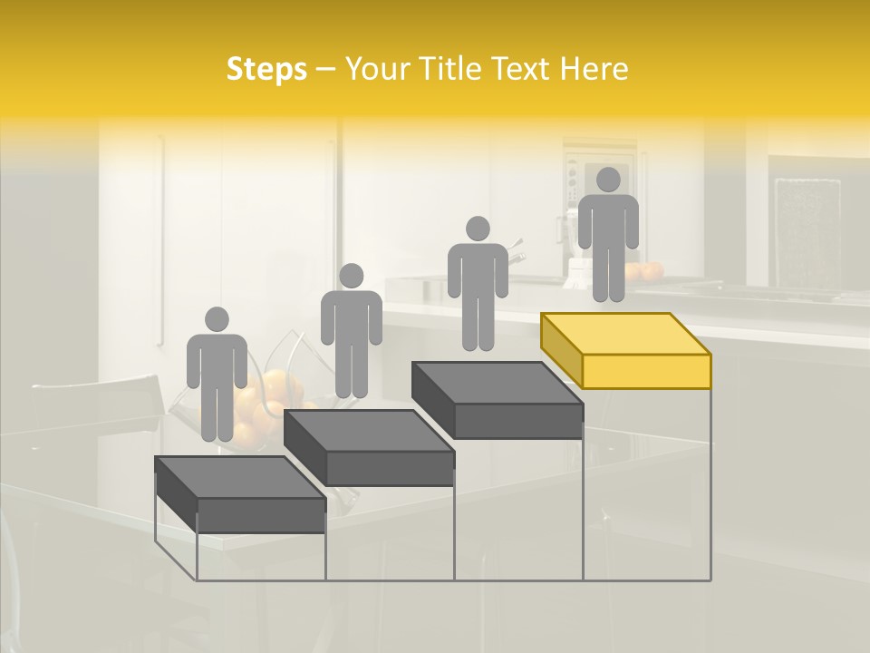 Organized Glass Residence PowerPoint Template