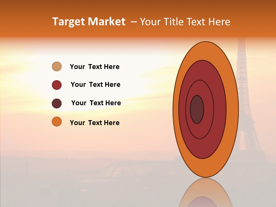 Statue Effel Top PowerPoint Template