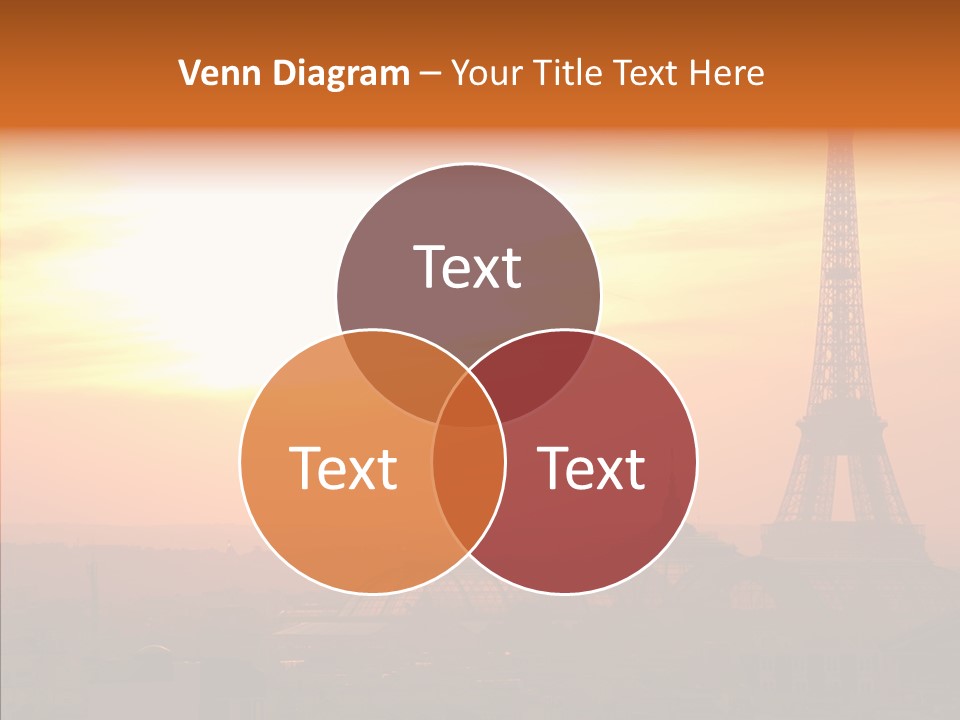 Statue Effel Top PowerPoint Template