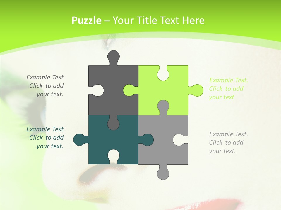 Caucasian  People PowerPoint Template