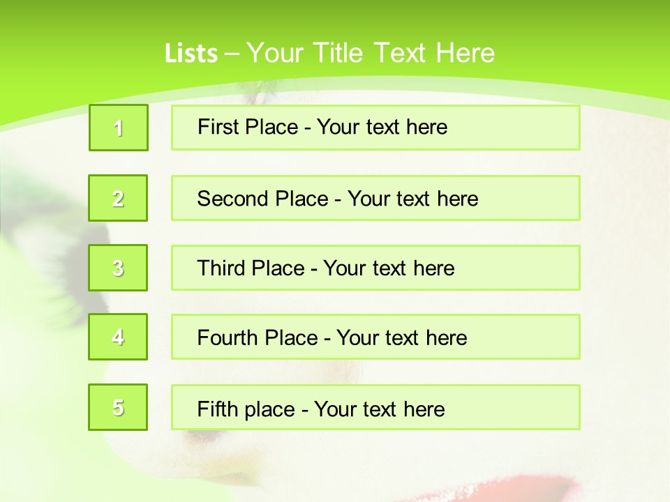 Caucasian  People PowerPoint Template