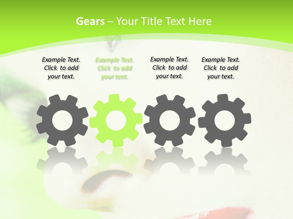 Caucasian  People PowerPoint Template