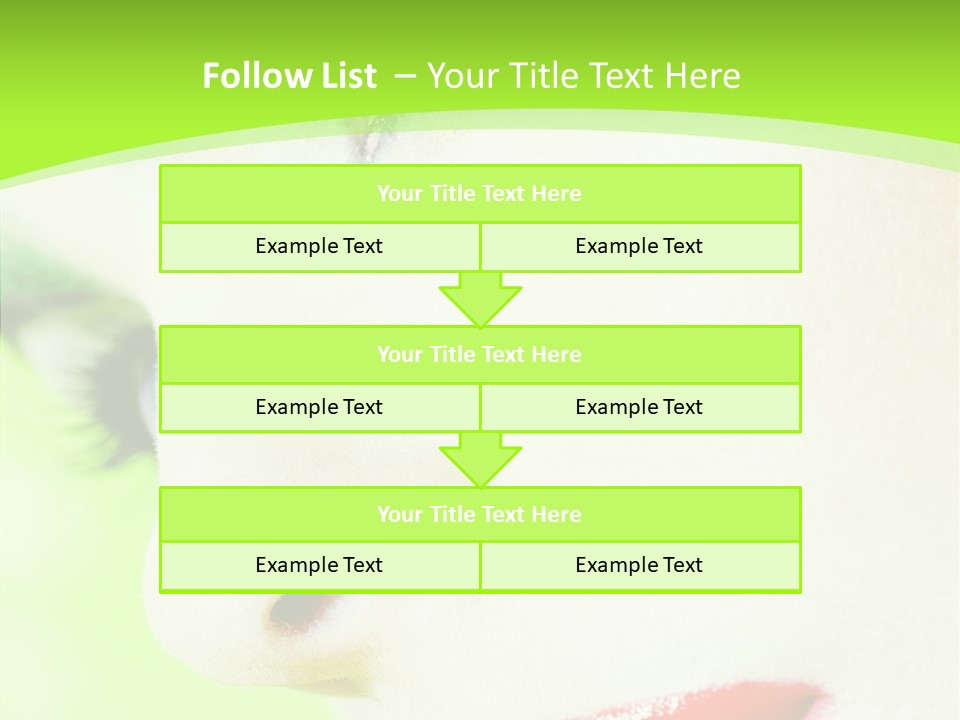 Caucasian  People PowerPoint Template