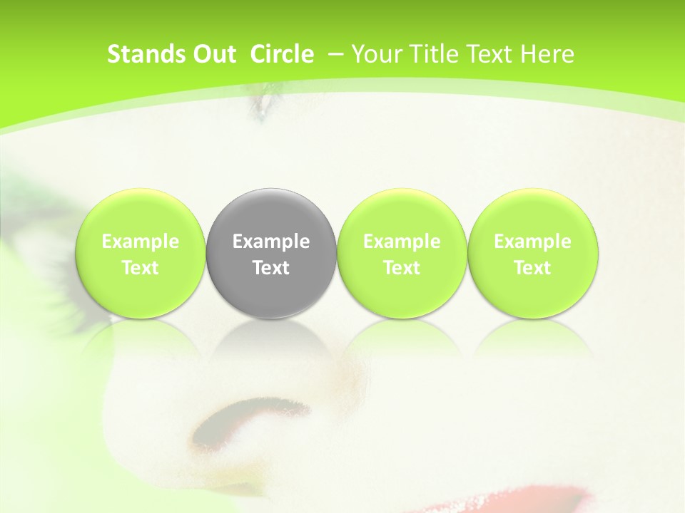 Caucasian  People PowerPoint Template