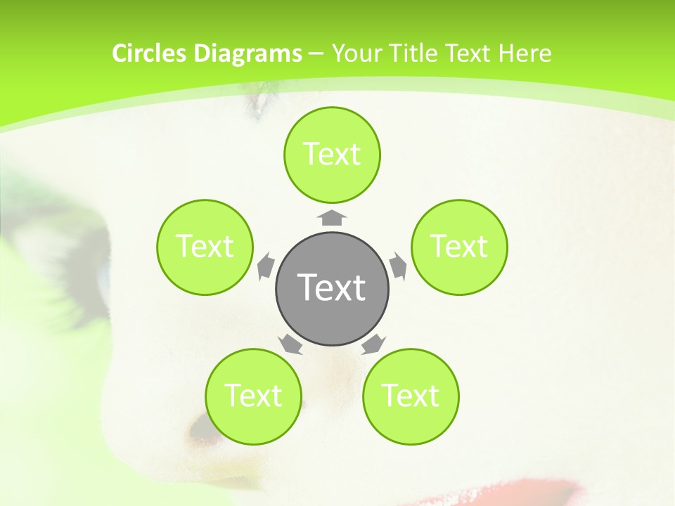 Caucasian  People PowerPoint Template