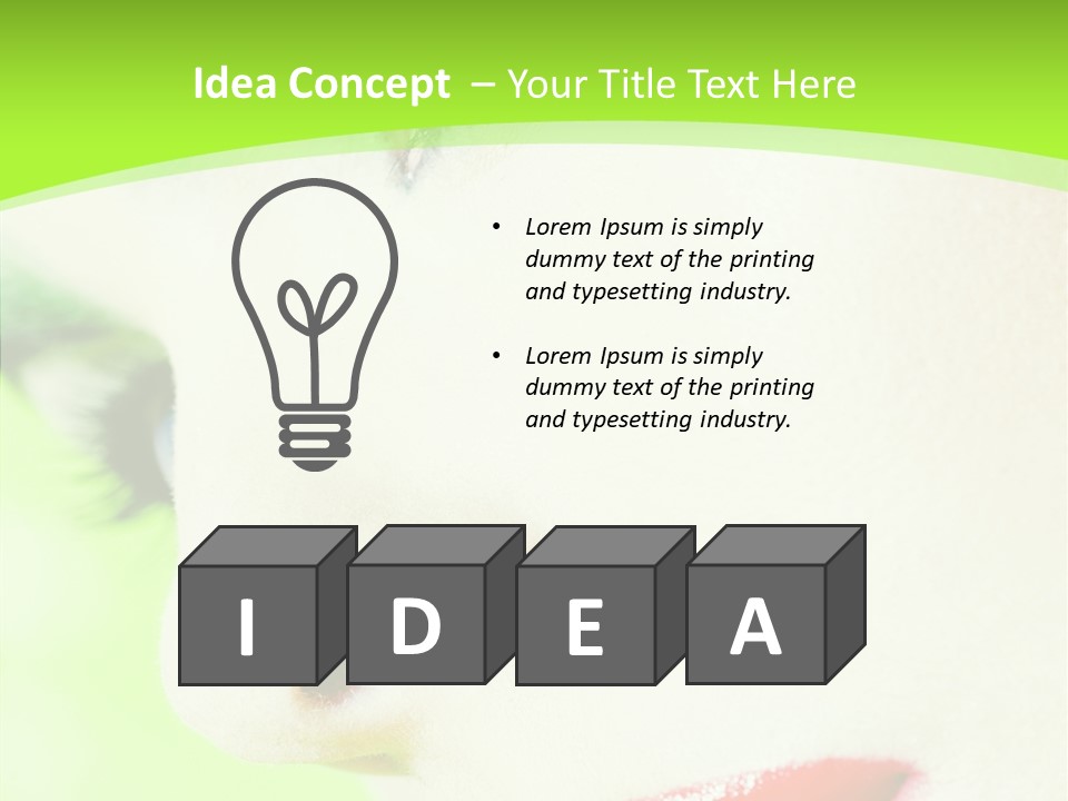 Caucasian  People PowerPoint Template