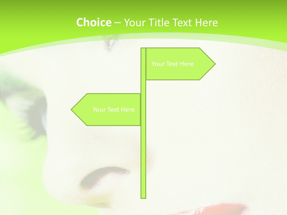 Caucasian  People PowerPoint Template