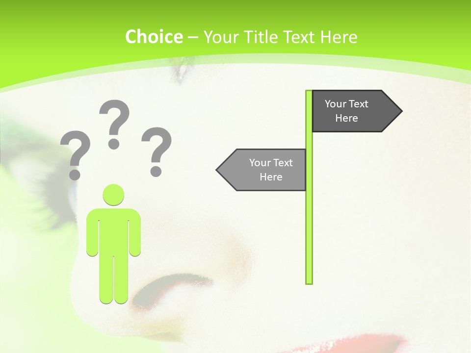 Caucasian  People PowerPoint Template