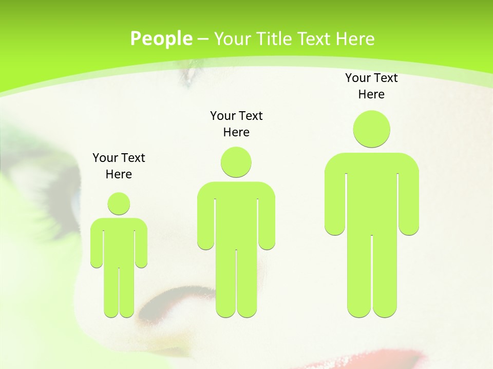 Caucasian  People PowerPoint Template