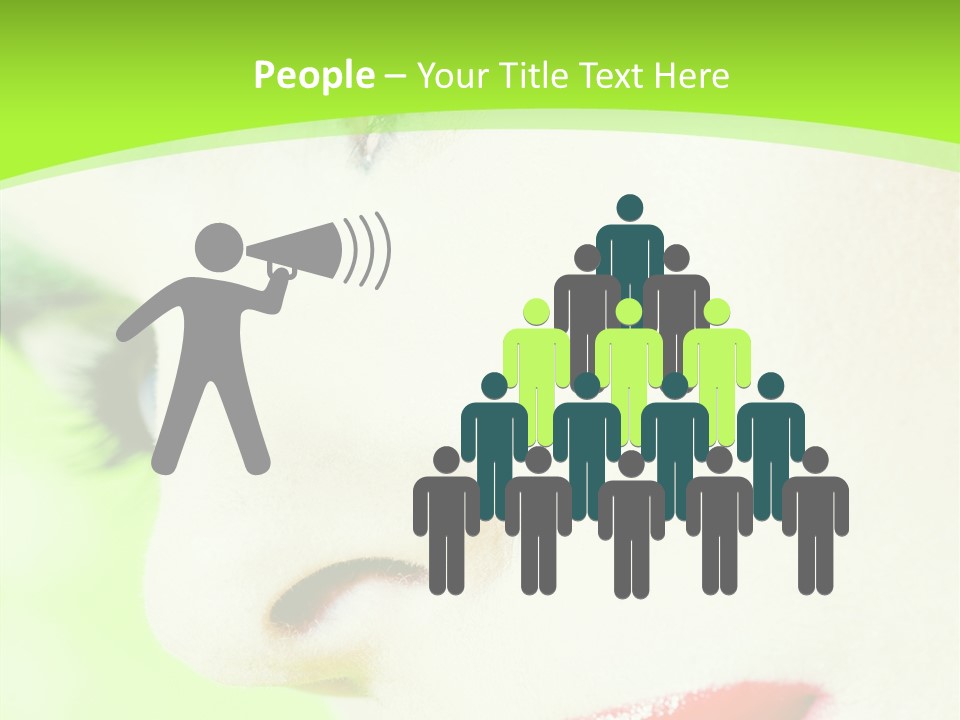 Caucasian  People PowerPoint Template