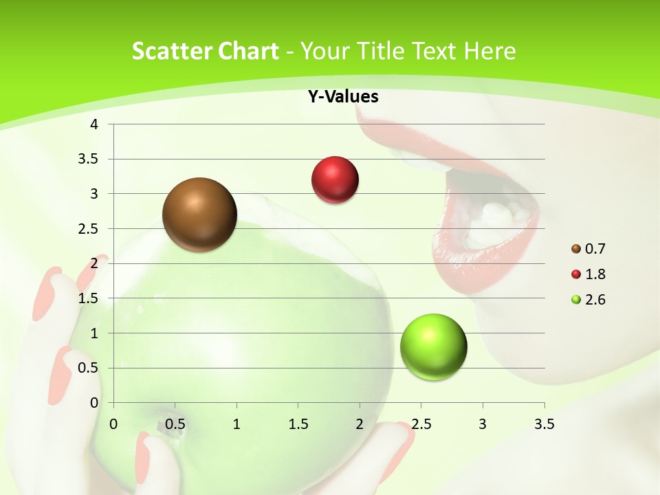 Beautiful Green Human PowerPoint Template