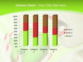 Beautiful Green Human PowerPoint Template