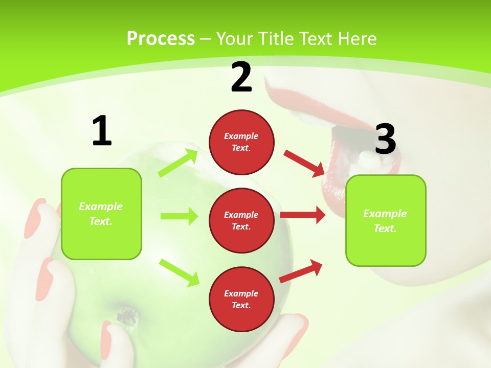 Beautiful Green Human PowerPoint Template