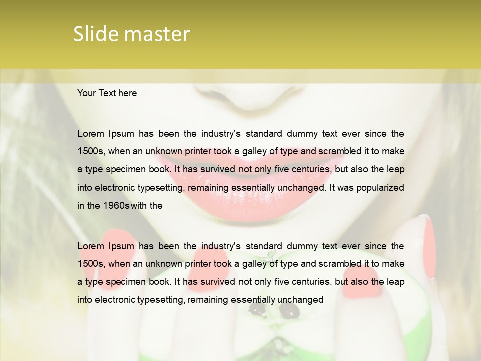 Charming  Colorful PowerPoint Template