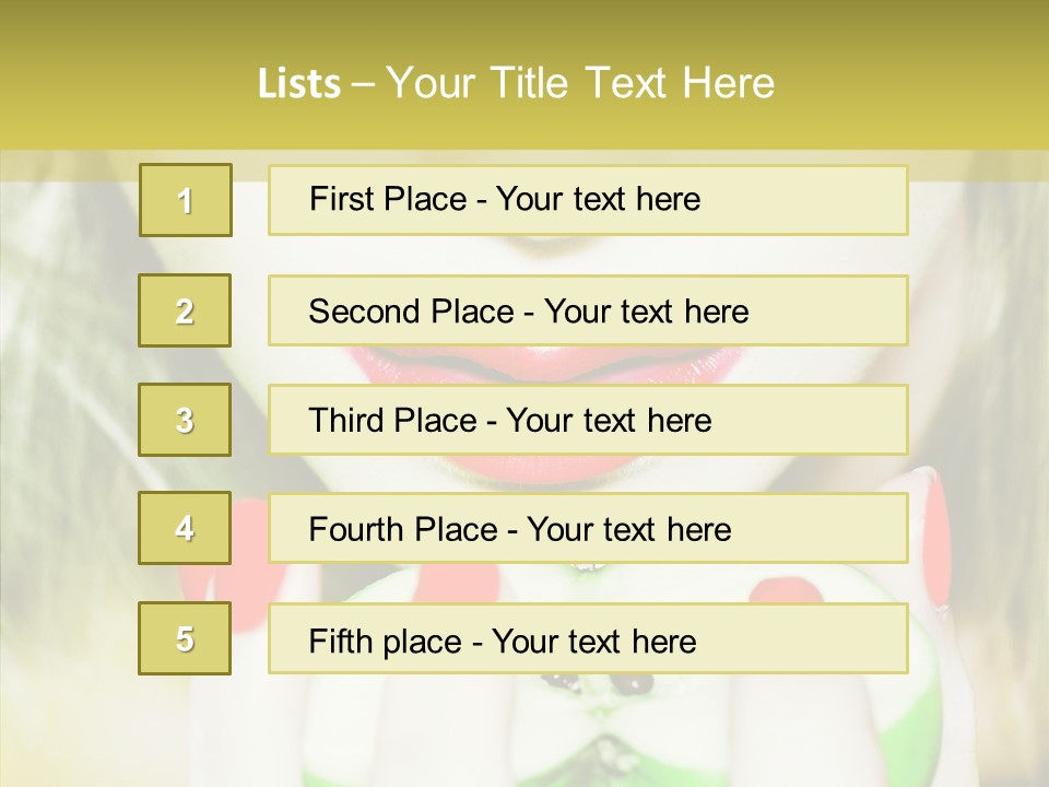 Charming  Colorful PowerPoint Template