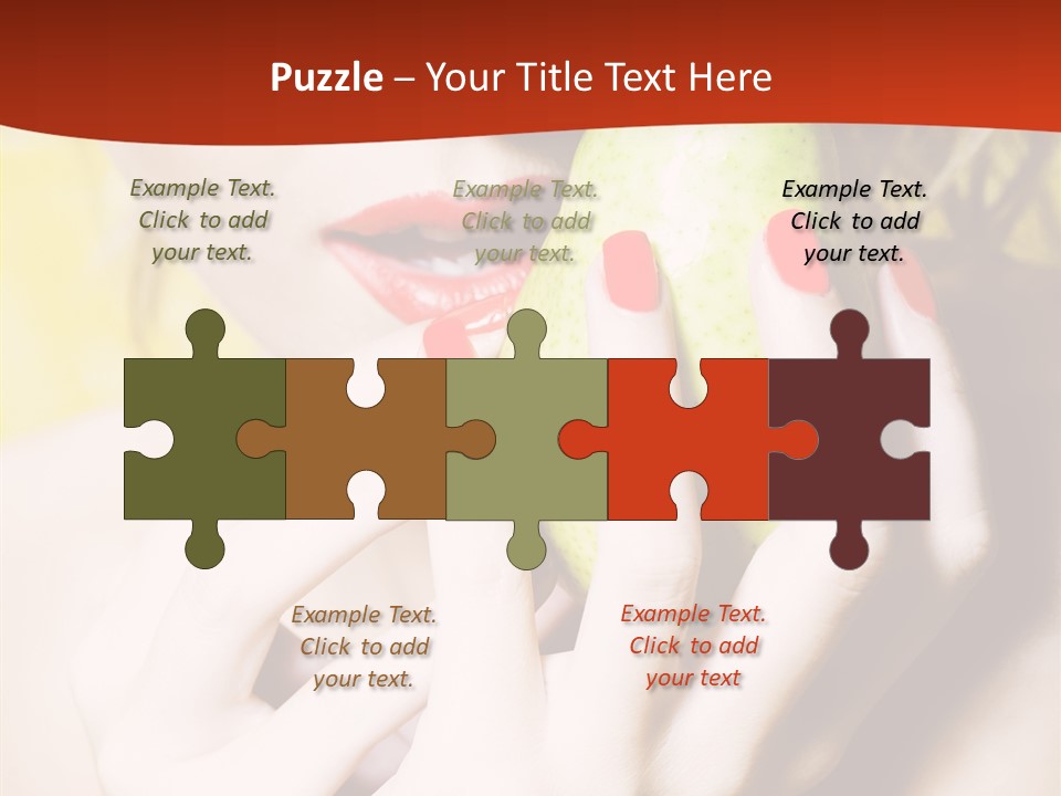 Positivity Human Young PowerPoint Template