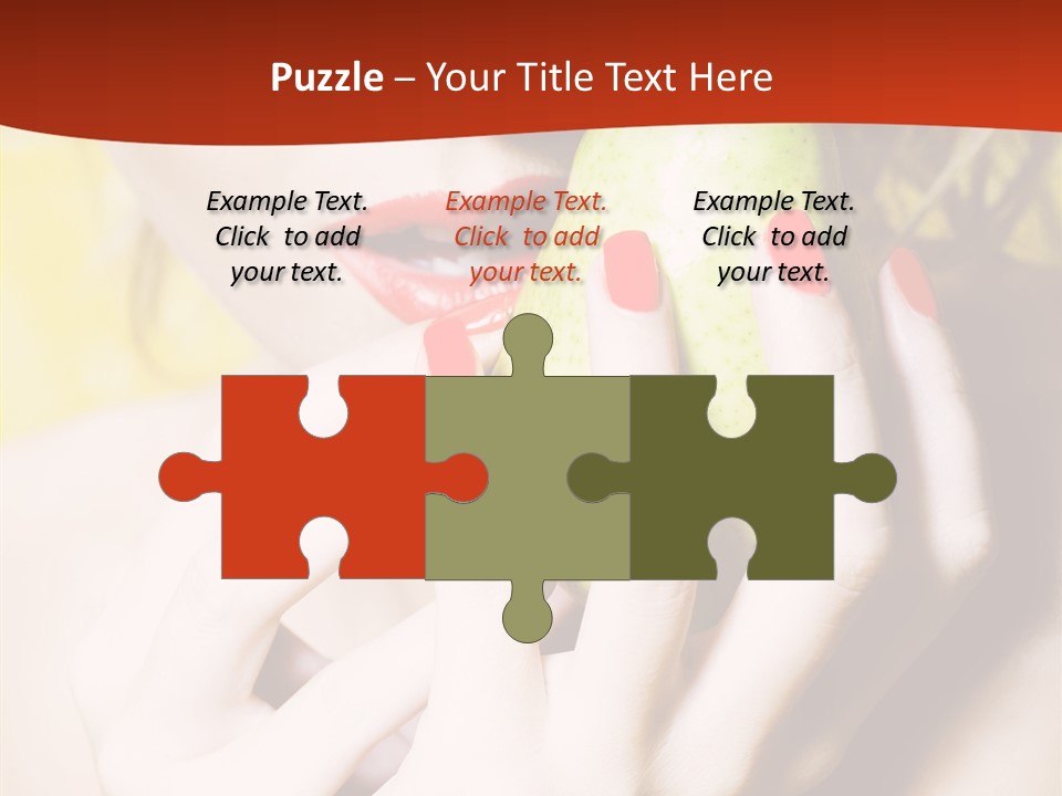 Positivity Human Young PowerPoint Template