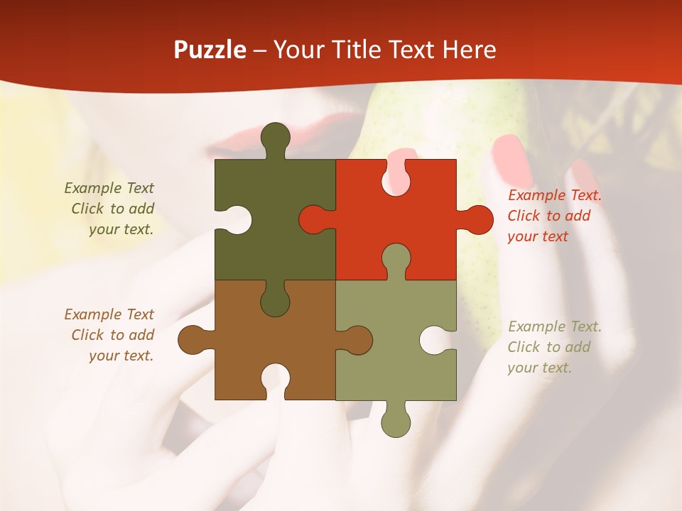 Positivity Human Young PowerPoint Template