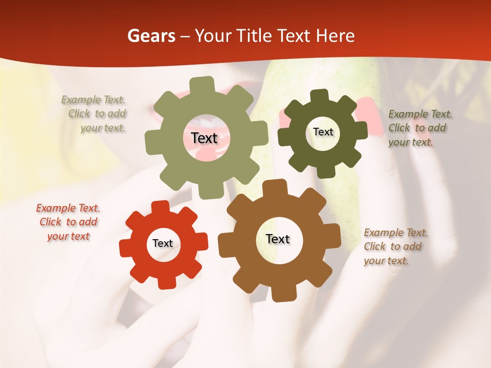 Positivity Human Young PowerPoint Template