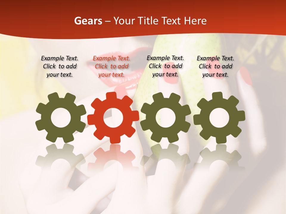 Positivity Human Young PowerPoint Template