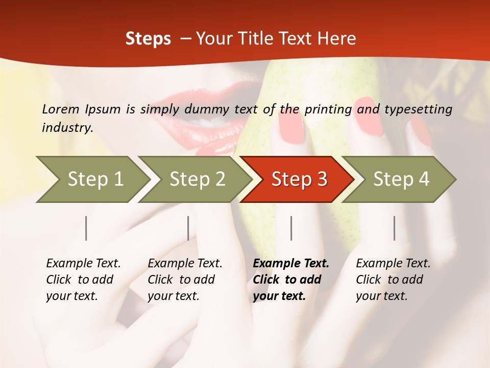 Positivity Human Young PowerPoint Template