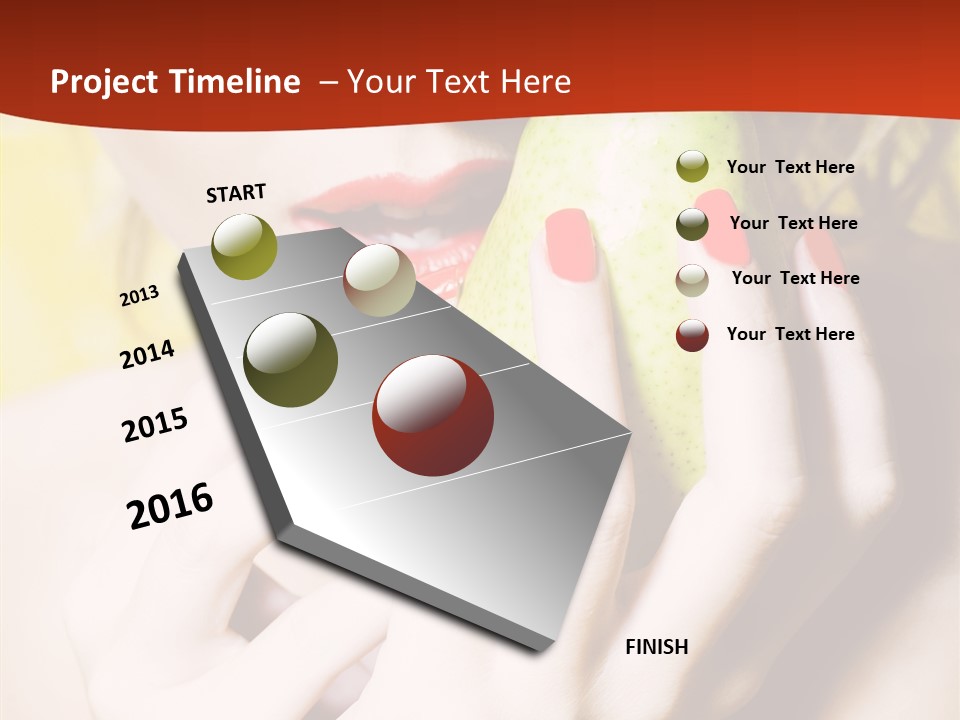 Positivity Human Young PowerPoint Template