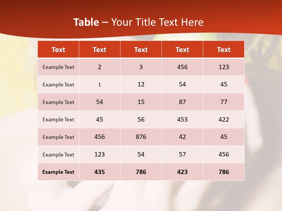 Positivity Human Young PowerPoint Template
