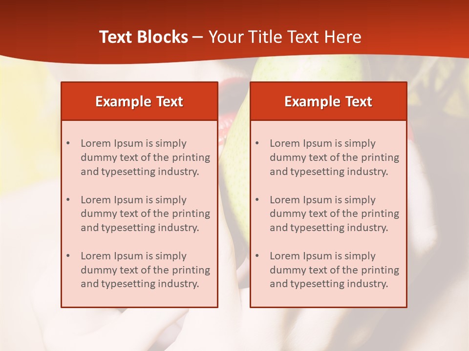 Positivity Human Young PowerPoint Template