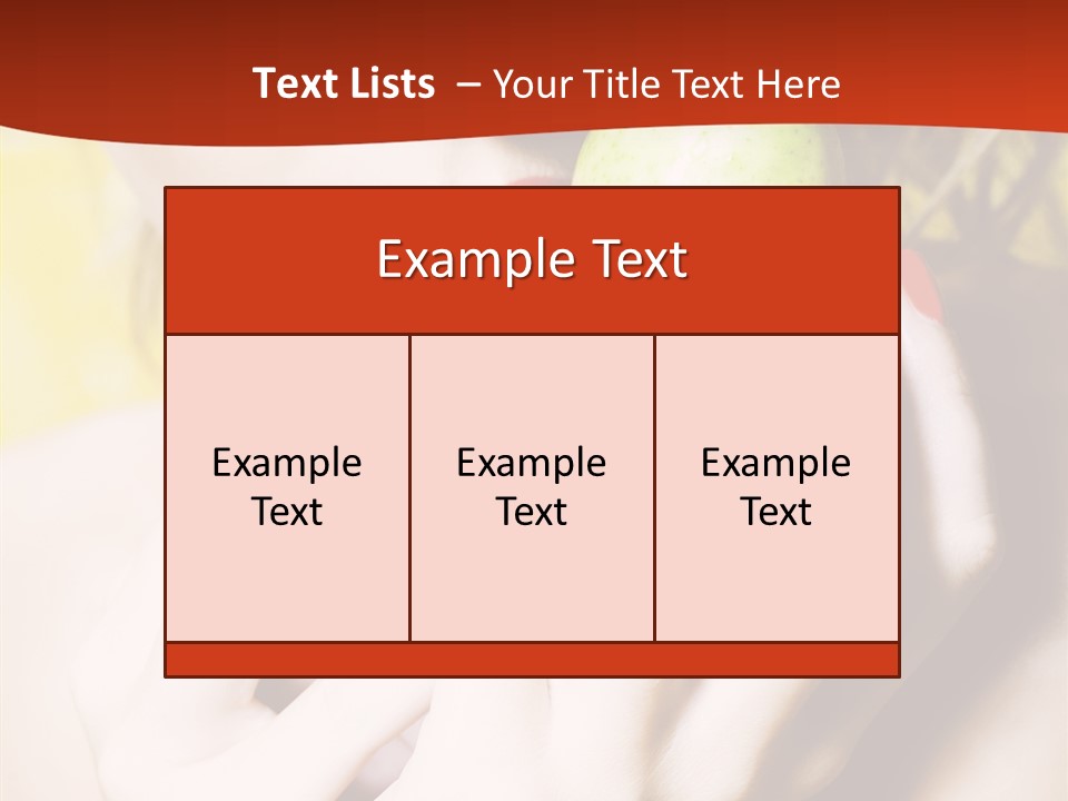 Positivity Human Young PowerPoint Template