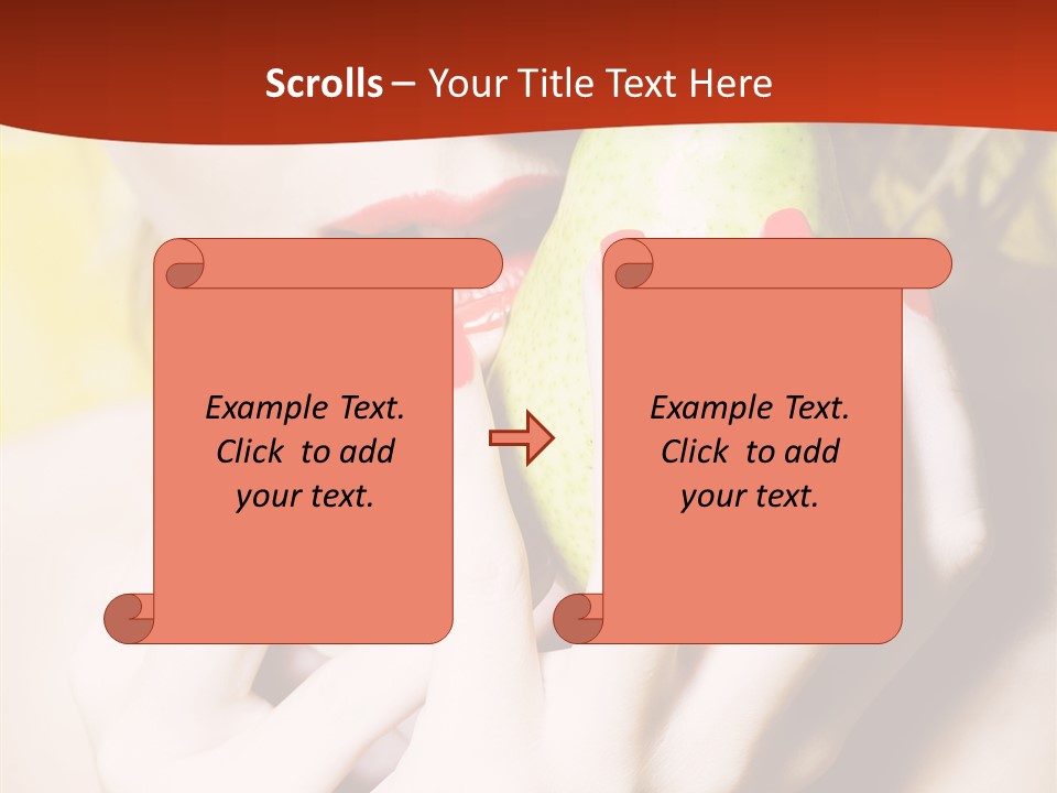 Positivity Human Young PowerPoint Template