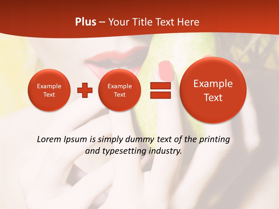 Positivity Human Young PowerPoint Template