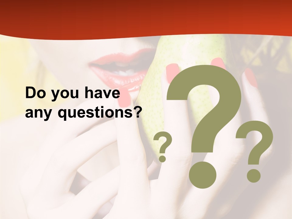 Positivity Human Young PowerPoint Template