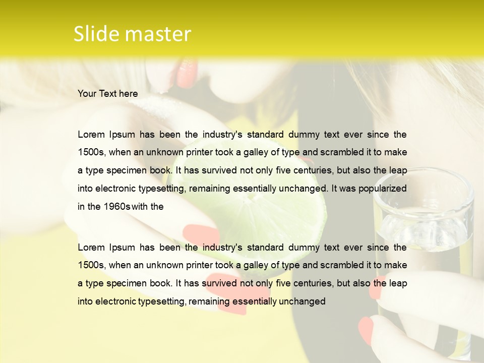 Young   Action PowerPoint Template