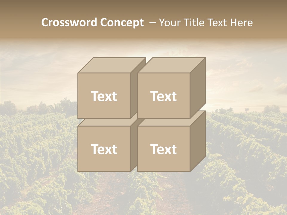 Dusk Mediterranean Cultivated PowerPoint Template