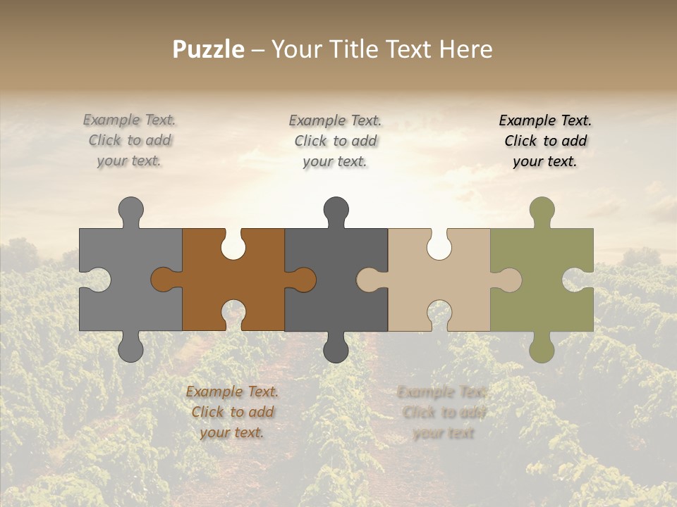 Dusk Mediterranean Cultivated PowerPoint Template