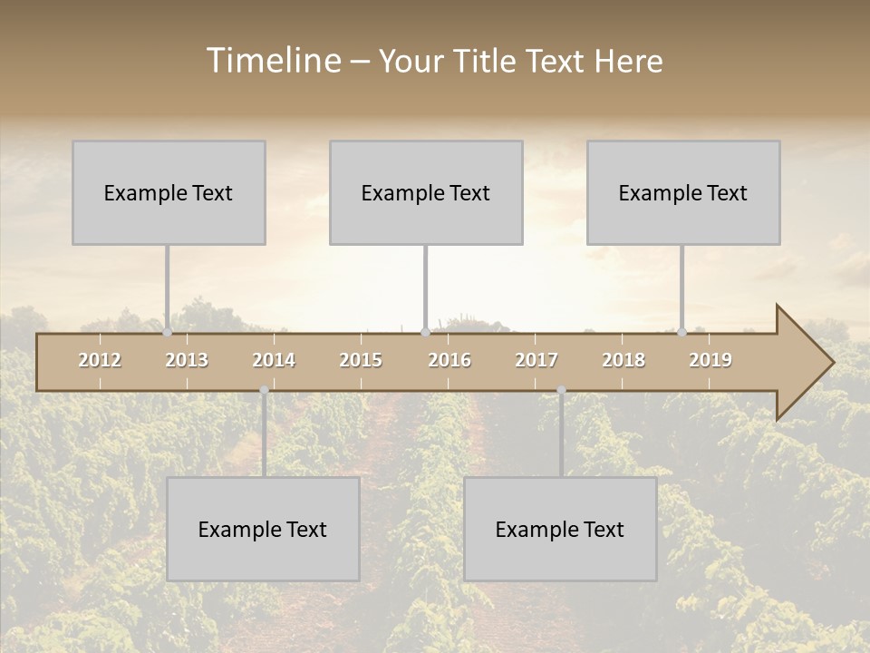 Dusk Mediterranean Cultivated PowerPoint Template
