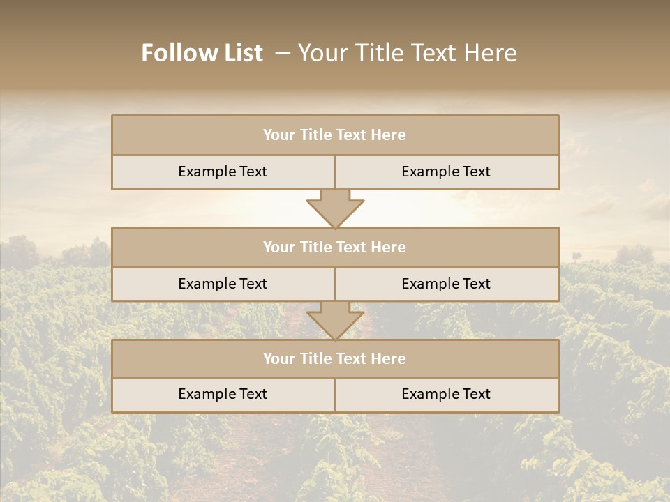 Dusk Mediterranean Cultivated PowerPoint Template