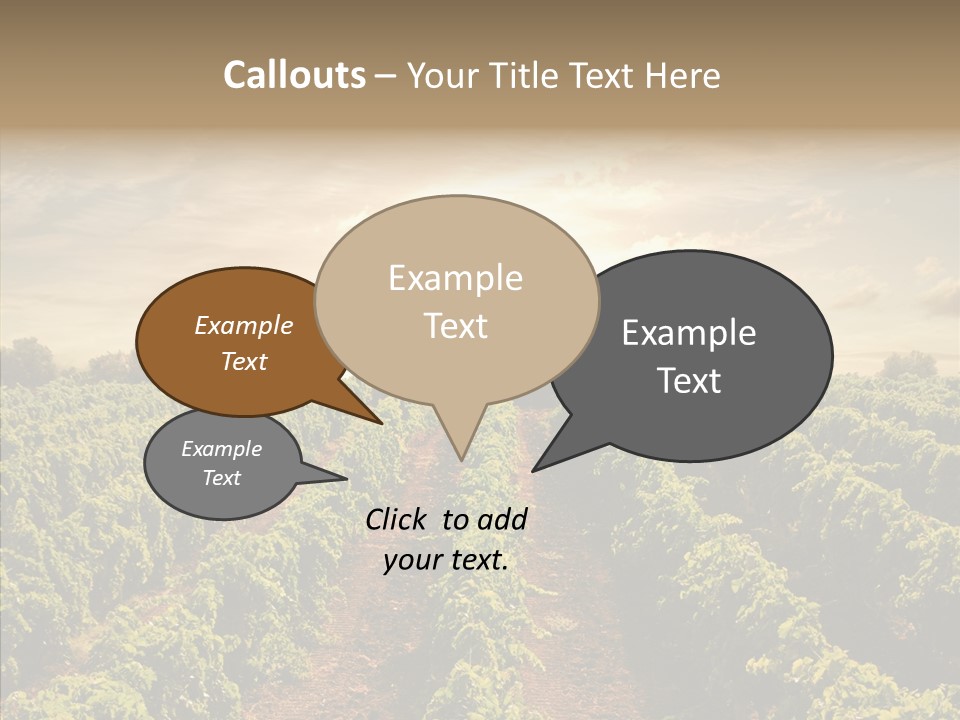 Dusk Mediterranean Cultivated PowerPoint Template