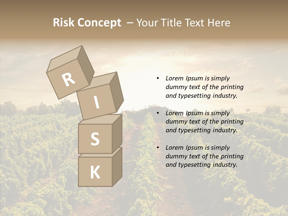 Dusk Mediterranean Cultivated PowerPoint Template