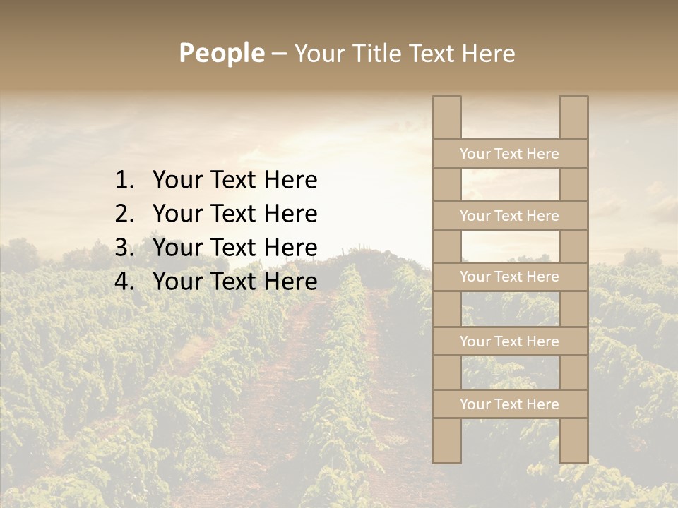 Dusk Mediterranean Cultivated PowerPoint Template