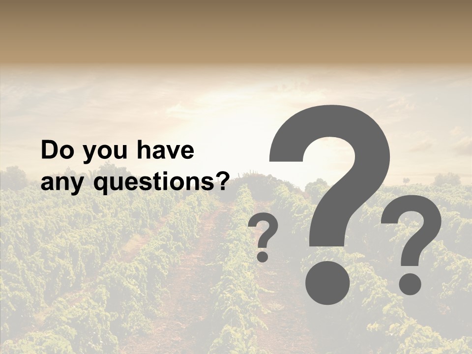 Dusk Mediterranean Cultivated PowerPoint Template