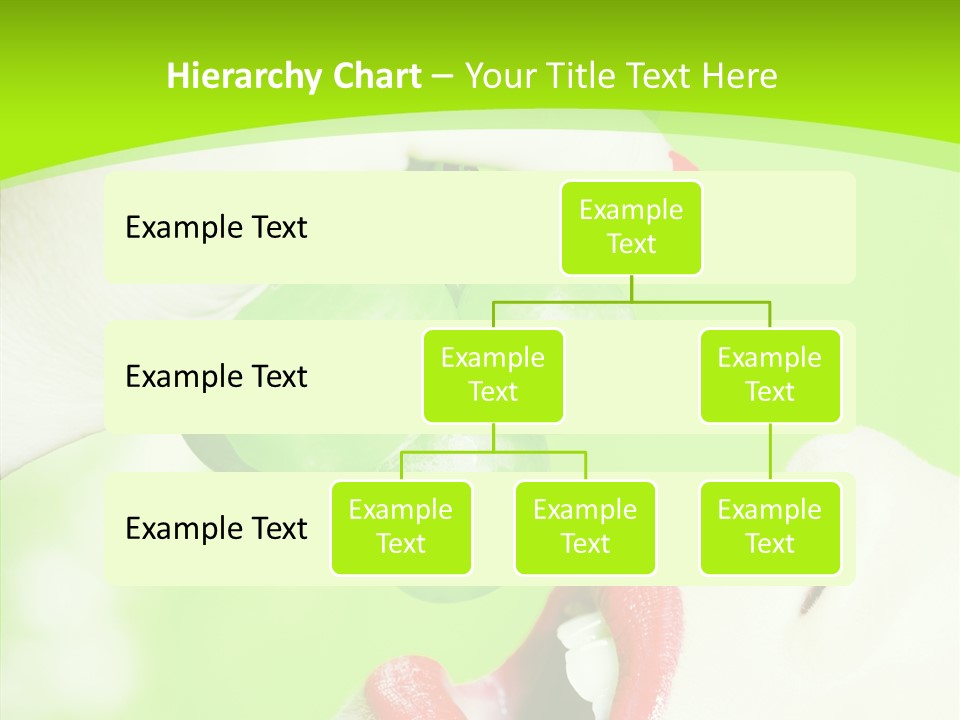 Girl People Eating PowerPoint Template