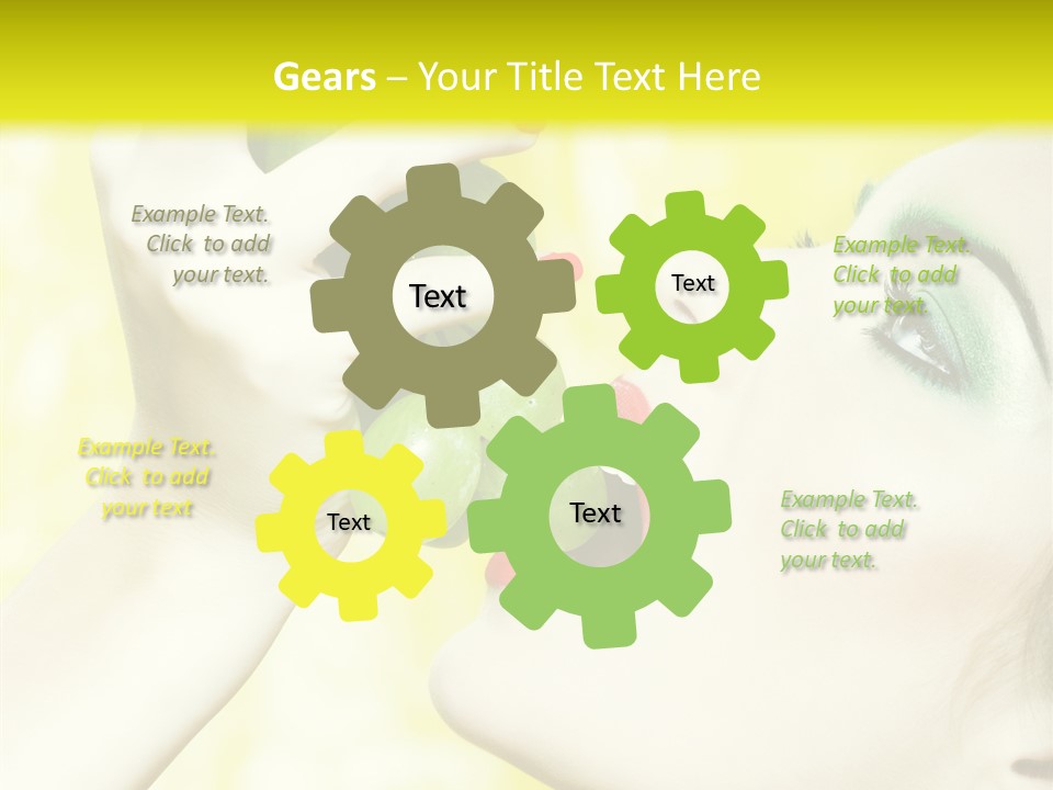 Sensuality Grape Elegance PowerPoint Template