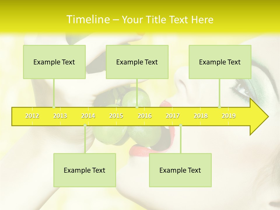 Sensuality Grape Elegance PowerPoint Template