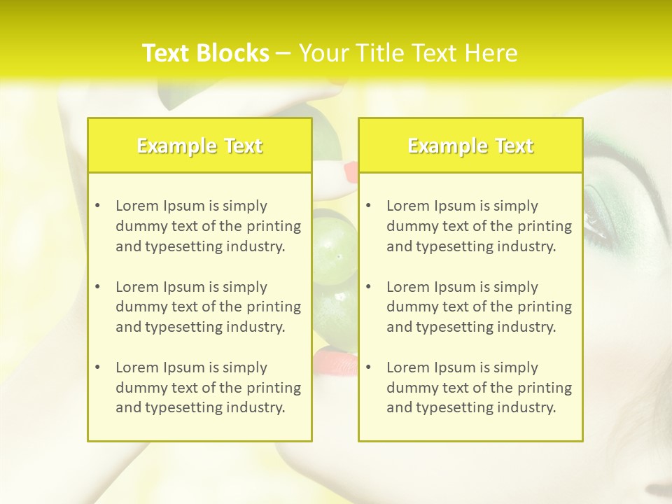 Sensuality Grape Elegance PowerPoint Template