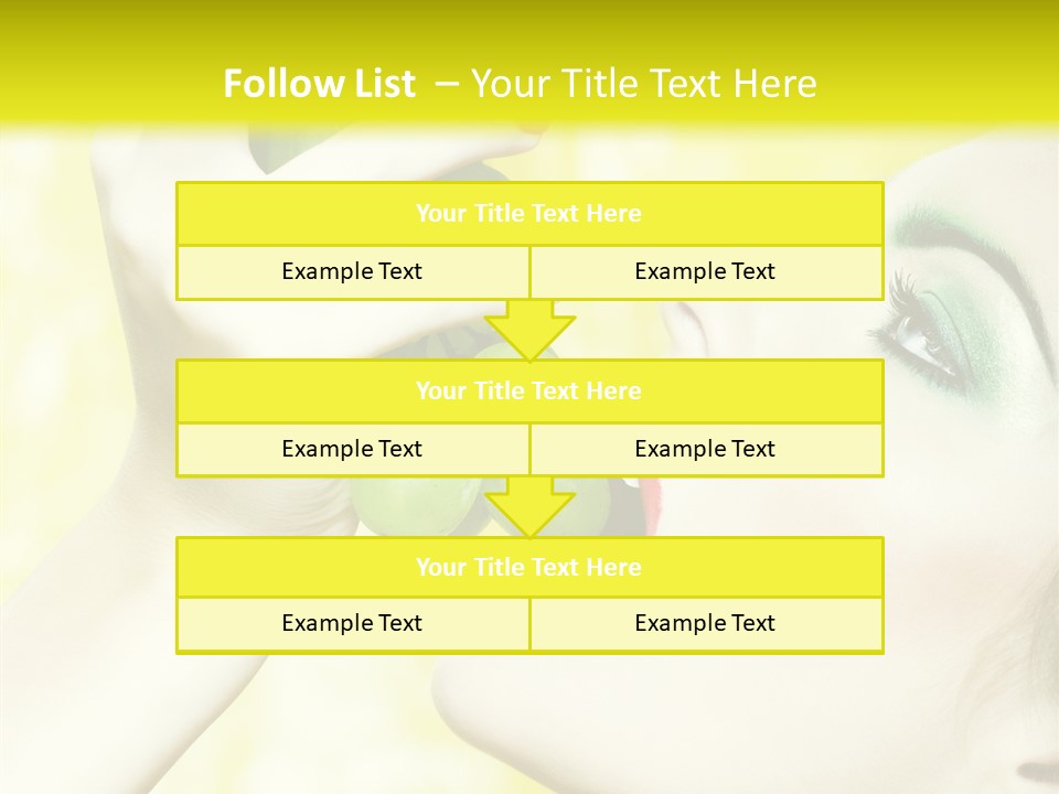 Sensuality Grape Elegance PowerPoint Template