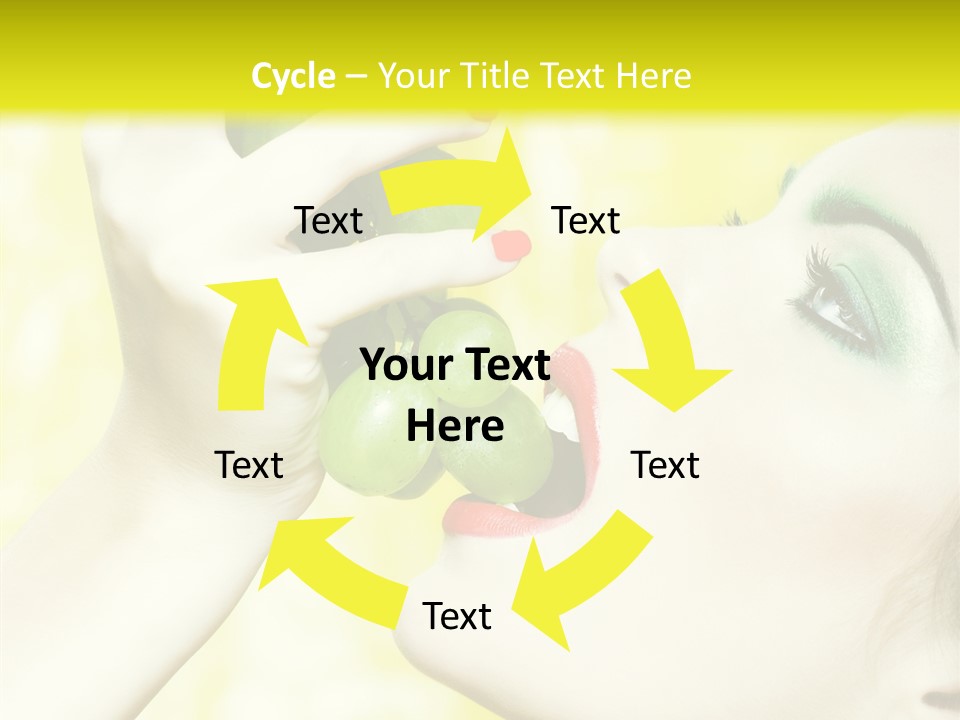 Sensuality Grape Elegance PowerPoint Template