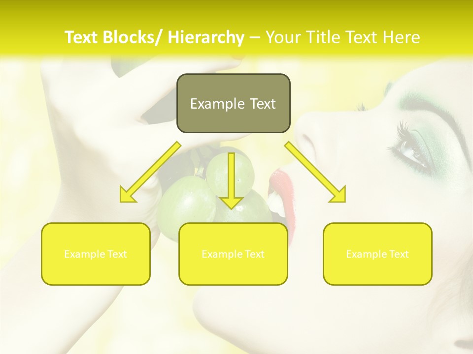 Sensuality Grape Elegance PowerPoint Template