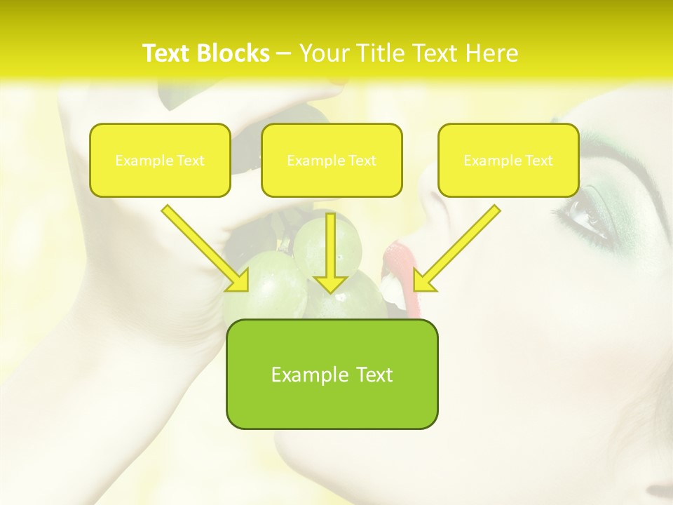 Sensuality Grape Elegance PowerPoint Template